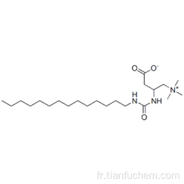 3- (tétradécylcarbamoylamino) -4-triméthylammonio-butanoate CAS 250694-07-6